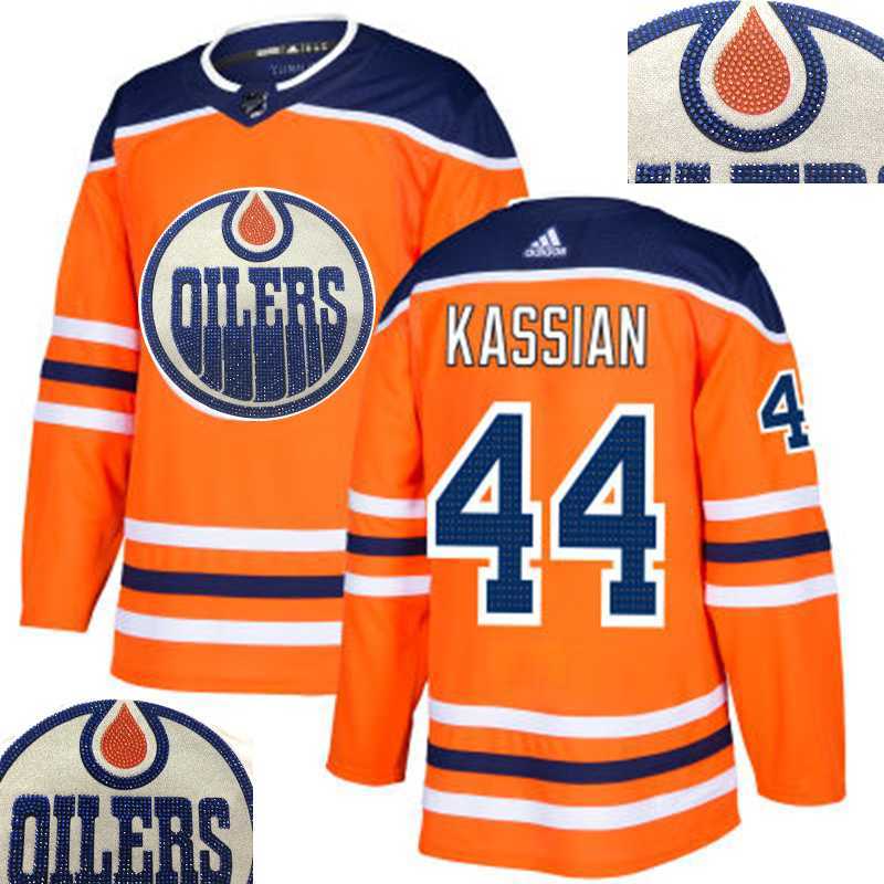 Oilers #44 Kassian Orange With Special Glittery Logo Adidas Jersey,We sell and wholesale Oilers #44 Kassian Orange With Special Glittery Logo Adidas Jersey on line form chian!